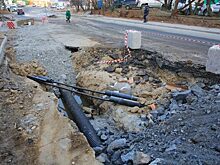 Во Владивостоке ликвидировали течь, которая могла сделать одну из дорог опасной для жизни