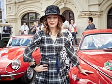 Елизавета Арзамасова, Игорь Верник и Ингеборга Дапкунайте на ГУМ-Авторалли