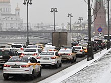 Время в дороге в центральной части Москвы увеличилось до получаса