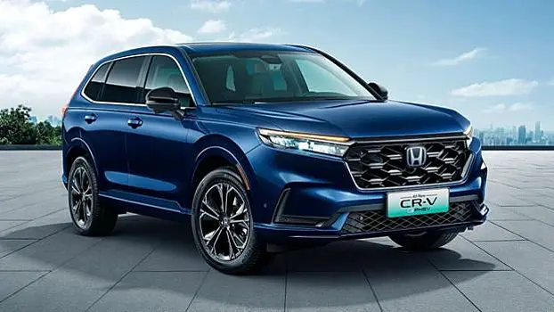Вышла новая версия гибридной  Honda CR-V теперь с подключаемым модулем