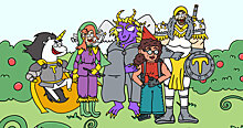 «Тинькофф» разработал профориентационную игру для детей с драконами и единорогом