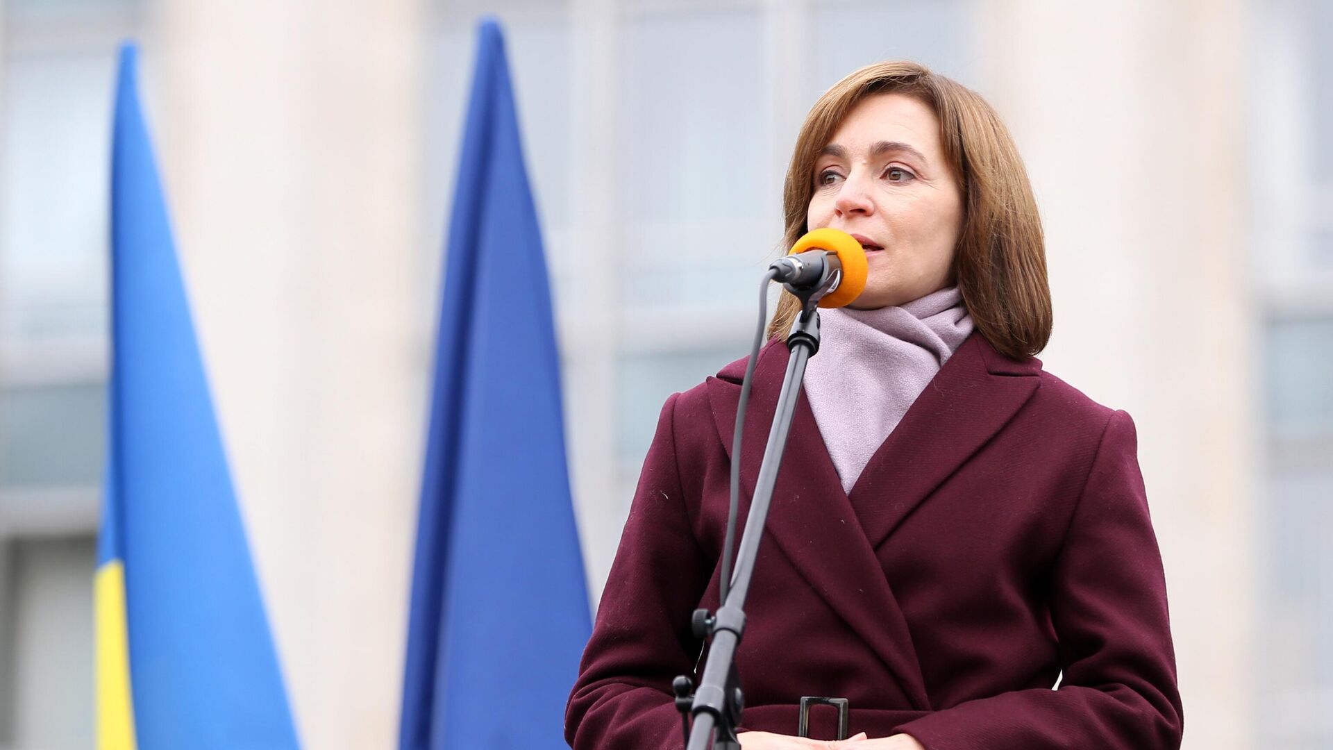 Санду раскритиковала нарушение ракетой воздушного пространства Молдавии