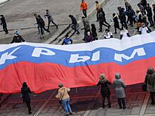 В Крыму обновили логотип празднования годовщины воссоединения с Россией