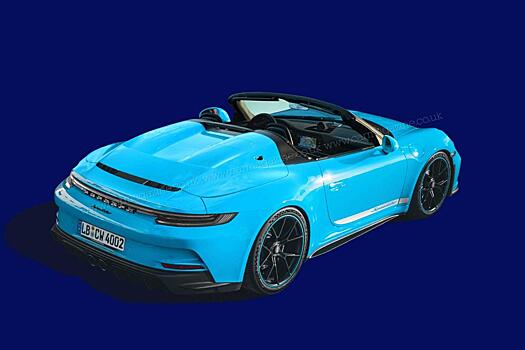 Компания Porsche готовится к показу новый Porsche 911 Speedster на автосалоне в Лос-Анджелесе в 2023 году