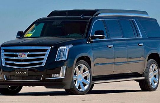 На аукционе продадут внедорожник-лимузин Cadillac Escalade ESV