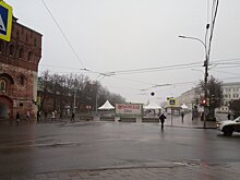Главную площадь Нижнего Новгорода перекрыли на все праздники