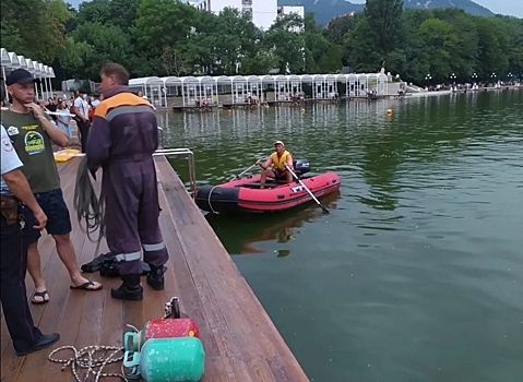 Парень утонул в озере Железноводска