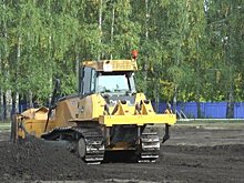Реконструкцию стадиона «Дорожник» в Каменке планируют завершить к ноябрю