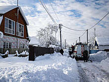 В двух районах Кубани ввели режим ЧС из-за снегопада