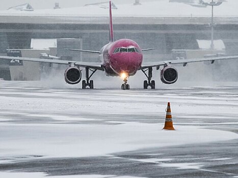 Пассажиров призвали прибывать в Домодедово заранее из-за снегопада