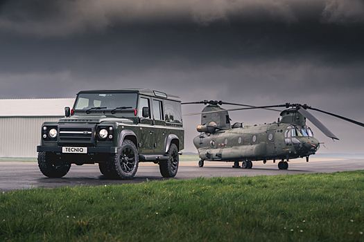 Посмотрите на карбоновый Land Rover Defender с мотором от «Мустанга»