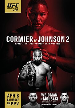 Кормье недоволен постером UFC 210