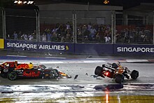Двигатель Honda Фернандо Алонсо не получил повреждений в аварии в Сингапуре