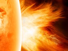 Мощные вспышки самого высокого класса могут произойти на Солнце 20 и 21 февраля