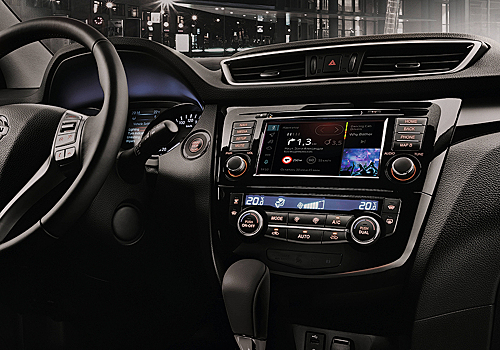 В Nissan Qashqai и X-Trail встроили мультимедийки «Яндекса»