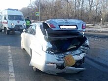 Под Рязанью на трассе М5 девушка спровоцировала ДТП