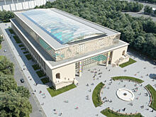 Барельефы с комсомолками украсят плавательный центр «Лужники»