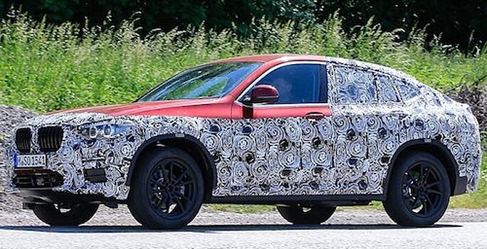 BMW вывела на тесты новое поколение кроссовера X4
