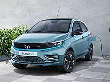 Электромобиль Tata Tiago.ev с запасом хода 255-315 км вдвое дешевле новой Весты