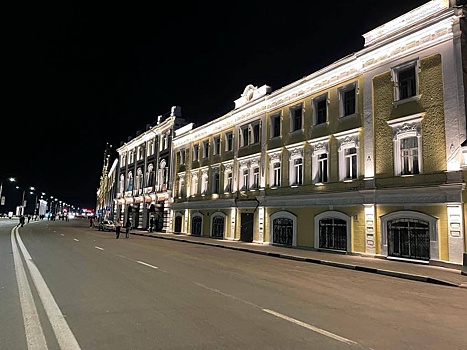 Архитектурную подсветку продолжают монтировать на улицах Нижнего Новгорода