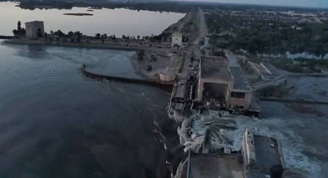 В Херсонской области обвинили Киев в разрушении Каховской ГЭС