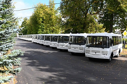 Партию из 24 новых автобусов ПАЗ отправят в три округа Нижегородской области