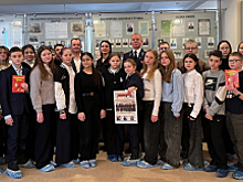 Школьники и студенты посетили музей Культурного центра Управления МВД России по Липецкой области в рамках всероссийской акции «Неделя мужества»