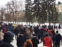 В Пензе прошла еще одна несанкционированная акция оппозиции