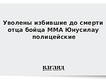 Уволены избившие до смерти отца бойца ММА полицейские