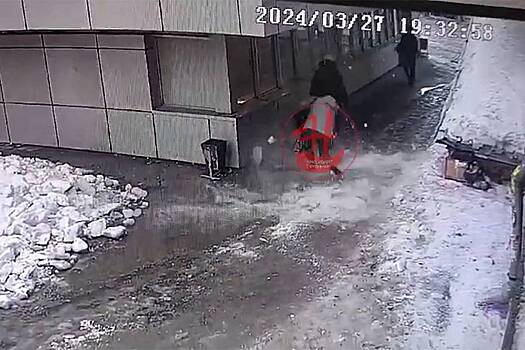 В российском городе глыба льда с крыши рухнула женщине на голову