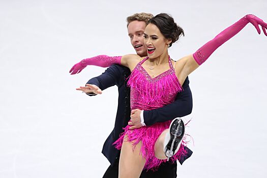 Танцоры Мэдисон Чок и Эван Бэйтс, несмотря на падение, выиграли чемпионат мира — 2023