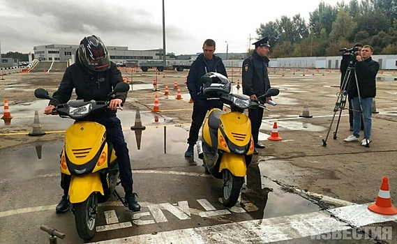 В Курске прошли соревнования «Безопасная трасса – участникам дорожного движения»