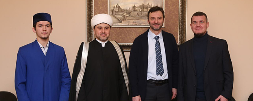 Глава Раменского г.о. Неволин встретился с председателем Духовного управления мусульман МО Аббясовым