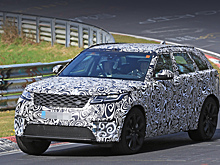 Range Rover Velar SVR пойман во время тестов
