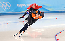 Нидерландский конькобежец Крол стал олимпийским чемпионом на дистанции 1 000 метров