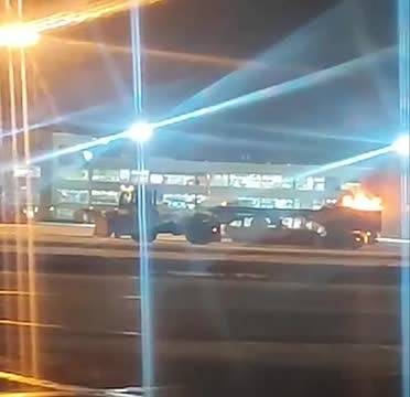 Пожар произошел в аэропорту Домодедово