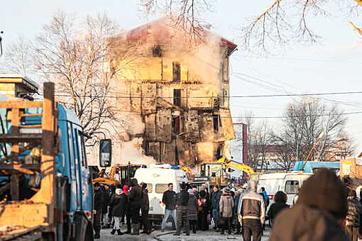 Эпицентр взрыва в жилом доме в поселке Тымовское находился на первом этаже