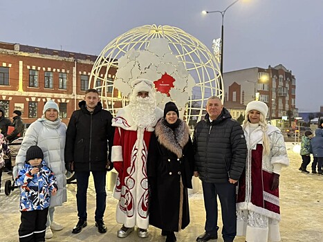 В городе Рассказово после реконструкции открылась центральная площадь