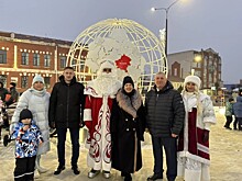 В городе Рассказово после реконструкции открылась центральная площадь