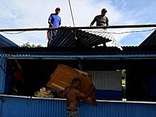 На Карибское побережье обрушился мощный ураган