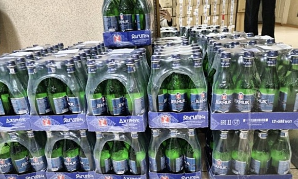 Роспотребнадзор приостановил продажу отдельных партий воды «Джермук»
