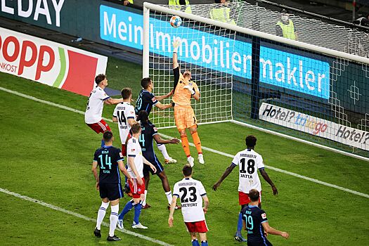 Переходные матчи в чемпионате Германии, эффектные голы спасли «Герту» от вылета из первой Бундеслиги — видео