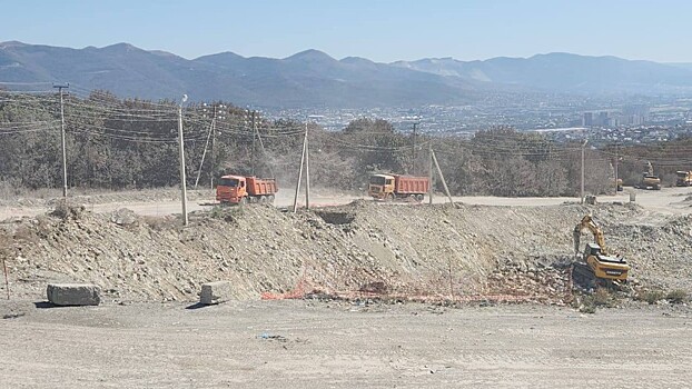 Свалку в Новороссийске тушат вторую неделю