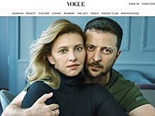 Зеленский с супругой снимается для «Vogue», когда ВСУ утюжат артиллерия и авиация русских