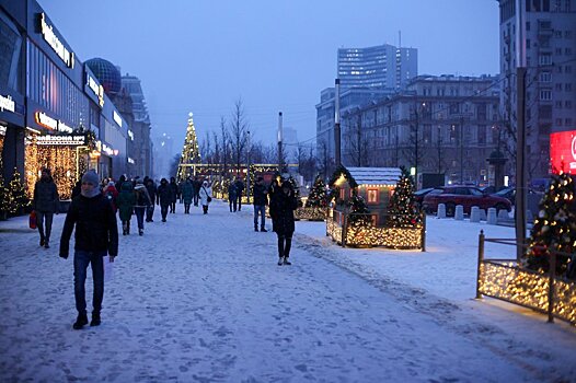 В Москве отмечена самая холодная ночь зимы
