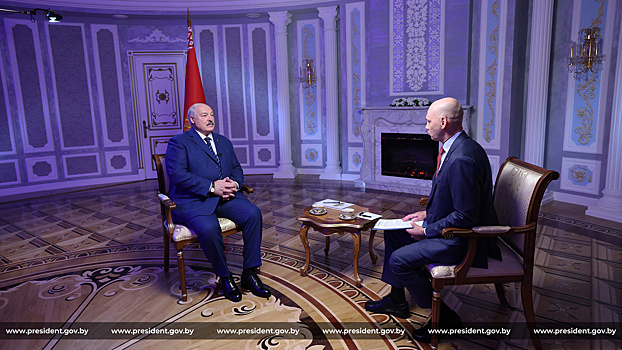 Президент Беларуси Александр Лукашенко дал интервью Межгосударственной телерадиокомпании «Мир»