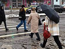 Подмосковье накрыл ледяной дождь