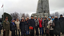 Делегация Совета ветеранов САО почтила память павших во время Великой Отечественной войны на Перемиловской высоте