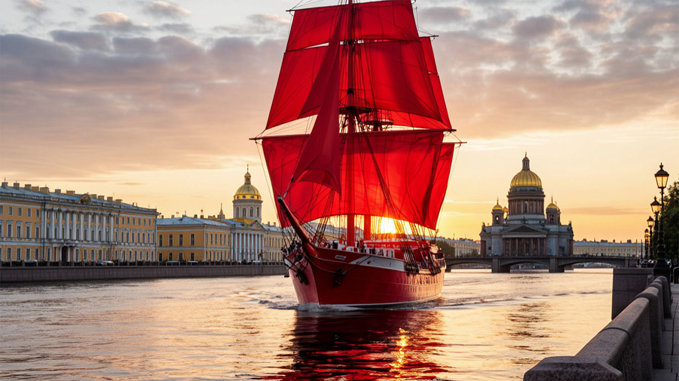 Грандиозный праздник для выпускников «Алые паруса» пройдёт в Петербурге 27 июня