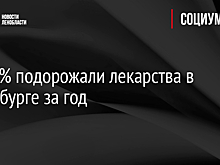 На 18% подорожали лекарства в Петербурге за год